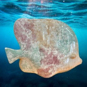 Large Ceramic Angel Fish